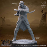 Larethnir, Dralfar Bladeslinger 3D-printed model